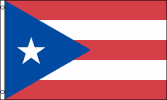 PUERTO RICO country flag banner 3x5ft